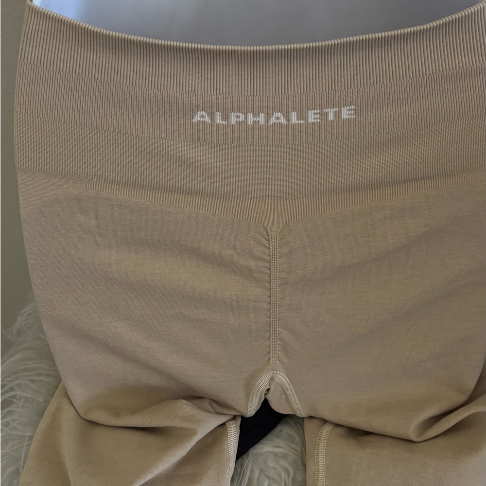 Alphalete Sand-Toned Leggings like new
